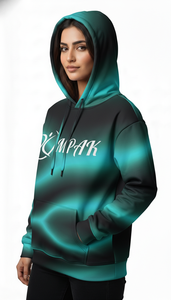 Sudadera con Capucha Unisex Extra Grande, Diseño Moderno, Impresión por Sublimación, para Ropa Urbana - Product Image 4