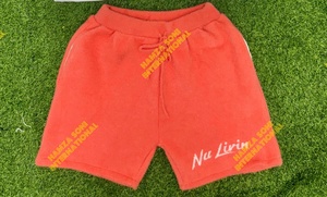 Shorts Bermuda Homme Couleur Unie 100% Laine Mohair Taille Mi-Haute Cordon de Serrage Décontracté Respirant Tissu Tissé Grammage du Tissu Personnalisé Devant - Product Image 2