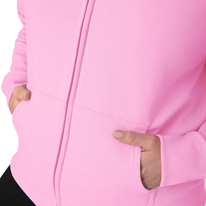 Chaquetas de Forro Polar Personalizadas con Cierre de Cremallera, Ajustadas, Ligeras, para Mujer, Ropa Deportiva, de la Mejor Calidad, Servicio OEM, con Capucha para Invierno - Product Image 6
