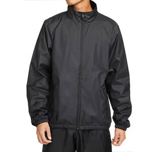 Ensemble de survêtement sportif pour homme, design patchwork, coupe-vent, respirant, séchage rapide, doublure en polaire, veste zippée en nylon, pantalon assorti - Product Image 2