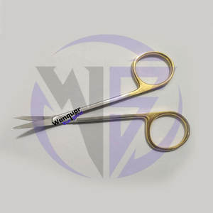 Tijeras Quirúrgicas Wenquar Converse Graefe Doradas, Instrumento Nasal Half Wilmer para Procedimientos ORL, Más Vendidas - Product Image 5