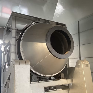 Horno Rotatorio Totalmente Automático para Fundir Aluminio y Cobre con Sistema de Control PLC y Operación Continua de Tambor Rotatorio - Product Image 5