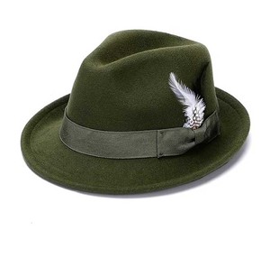 Chapeau en cuir vieilli professionnel style Western Outback à large bord, chapeau de brousse durable, équipement pour les marchés américain et européen - Product Image 1