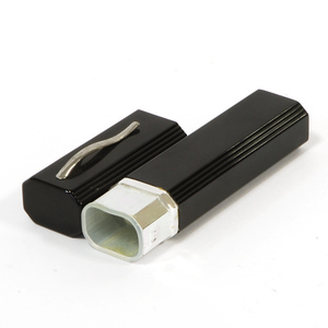 Aluminum Reading Glasses Case Black Rectangle <b>Eyewear</b> <b>Accessories</b> Simple Style Hard Shell Protective Cover - Product Image 1