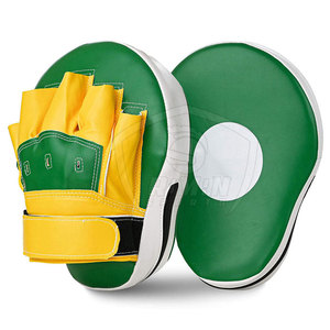 Customized <b>Focus</b> <b>Pad</b> Hot Sale Leather Made Material Premium Quality Professional Made Breathable <b>Focus</b> <b>Pads</b> - Product Image 4