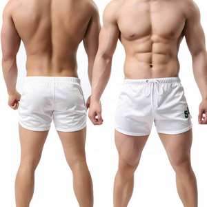 Embroidered Logo Men's <b>Mesh</b> Shorts: Short Length, Maximum Comfort, and Style for Active Lifestyles Men's Clothing Cargo <b>Pants</b> - Product Image 3