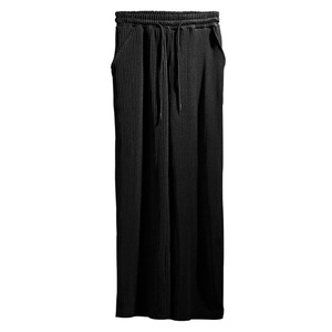 Men's Olive Green Corduroy Jogger Pants <b>Elastic</b> <b>Waist</b> Drawstring Casual Slim Fit Breathable Midweight Autumn <b>Trousers</b> - Product Image 4