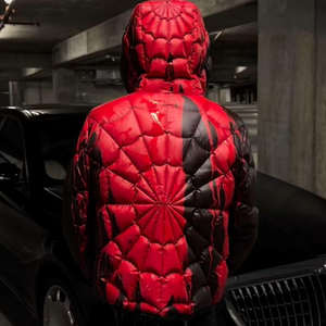 Veste matelassée pour homme, personnalisable, écologique, imperméable, patchwork, motifs camouflage, logo personnalisé, style streetwear - Product Image 6