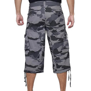 Pantalones cortos de trabajo para hombre, de alta calidad, con estampado, multicolor, con múltiples bolsillos. - Product Image 2