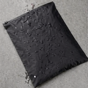 Reusable Black EVA Zipper Packaging <b>Bags</b> Waterproof Frosted <b>Zip</b> <b>Lock</b> Storage Pouches Custom Logo Clothing Apparel Packaging <b>Bags</b> - Product Image 6