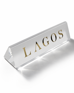 Customizable Logo Clear Solid Acrylic Cube <b>Block</b> Display Rack Eco-Friendly for Easy Assembly for Jewelry Display - Product Image 1