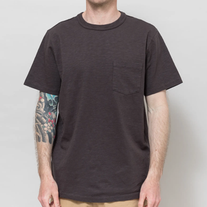 T-shirts pour hommes de haute qualité avec logo personnalisé imprimé, 100% coton, manches courtes, style décontracté élégant, séchage rapide, respirant, tissu 180g, vente en gros - Product Image 4