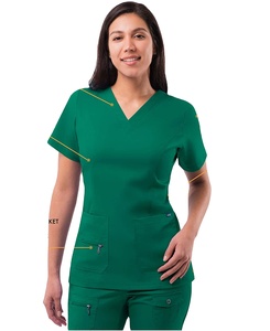 Wholesale Medical <b>Scrubs</b> Jogger Set <b>Plus</b> <b>Size</b> Private Label Nurse Long Women Men Medical <b>Scrubs</b> Uniform - Product Image 4