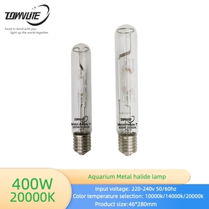 Lámpara de Haluro Metálico para <span class=keywords><strong>Acuario</strong></span> de Alta Eficiencia Lumínica, Tubo Recto T46 250W/400W 20000K, Lámpara para Cultivo de Corales Marinos - Product Image 5
