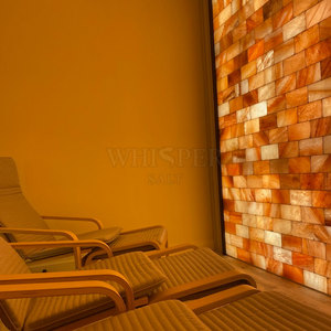 Panneau mural en sel de l'Himalaya à LED au design moderne, panneau mural en pierre naturelle à LED, décoration murale - Product Image 5