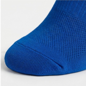 Blue Crew Socks Striped Breathable Athletic Basketball Socks for Adults Regular Fit Knitted Sport Socks - Product Image 6