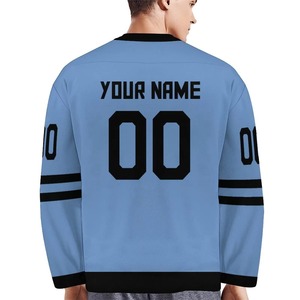 Maillot de hockey sur glace sur mesure de qualité supérieure, personnalisez votre propre logo et nom d'équipe, techniques d'impression - Product Image 3
