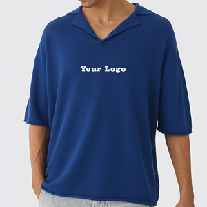 Camiseta de Hombre de Algodón 100% Tejido, OEM/ODM, Hombros Caídos, Logotipo Personalizado Impreso, Secado Rápido, Manga Corta, Superventas - Product Image 1