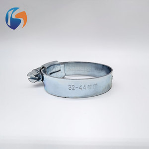 Collier de serrage galvanisé à tête <span class=keywords><strong>rivet</strong></span>ée de type britannique pour tuyaux industriels - Product Image 4
