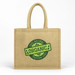 Sac fourre-tout promotionnel en jute laminé en gros, laminé PP pour événements professionnels, campagnes promotionnelles, logo personnalisé, commande en gros - Product Image 4