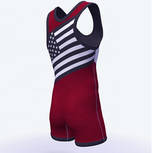 OEM Service <b>Singlets</b> Sublimated Custom Print <b>Wrestling</b> Uniforms for Modern Team Identity Solutions - Product Image 4