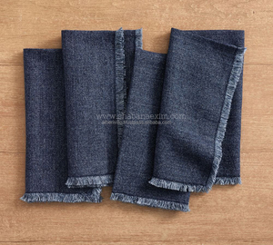 Servilleta de Lino 100% Duradera, Cuadrada, Hecha a Mano, Ecológica, Absorbente, Elegante, Plegable, de Secado Rápido, para Decoración de Mesa de Boda o Cocina - Product Image 2