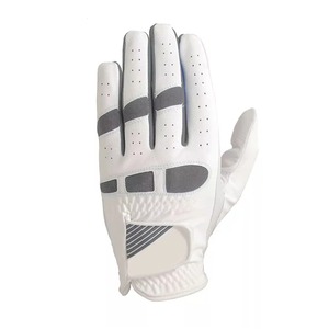 Guantes de Golf Blancos para Adultos, Extra Cómodos, Duraderos, de Piel de Oveja, Transpirables, con Excelente Agarre y Antideslizantes para Deportes al Aire Libre - Product Image 1