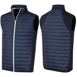Gilets matelassés personnalisés avec logo OEM, vestes d'équitation chaudes, vêtements d'hiver décontractés, gilets rembourrés pour hommes. - Product Image 2