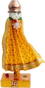 Decoración Festiva de Plástico para Mesa Gudhi Padwa |   Regalo Gudi Padwa Indio de Alta Calidad con Diseño Art Deco - Product Image 3