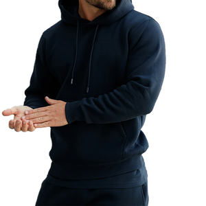 Conjunto Deportivo Unisex de Invierno en Algodón Ecológico, Resistente al Viento, Tallas Grandes, Ligero y Transpirable, Pantalones y Sudadera de Primera Calidad - Product Image 1