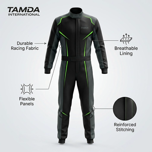 Traje Profesional para Carreras de Go Karts – Logotipo Personalizado, Precio Económico al por Mayor, Diseño Personalizado, Gran Venta - Product Image 3