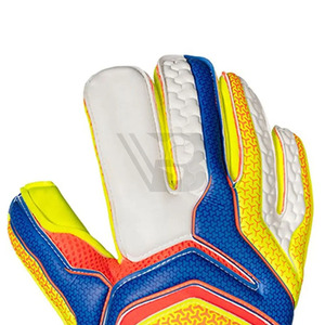 Goalkeeper Gloves <b>Custom</b> Durable Super Grip Wear Resistant Flexible Latex Finger Protective Soccer Goalkeeper Gloves - Product Image 6