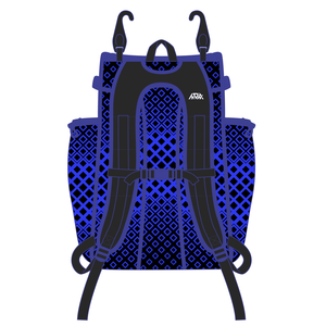 Sac à dos de baseball Hoodrix en tissu Oxford imperméable, robuste, avec doubles fermetures éclair, fond rembourré, protection supérieure de l'équipement - Product Image 3