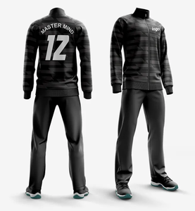 Custom Sublimation Sports Wear Zipper Mens Jacket Hoody Training Track Suit Set Men Sportswear <b>Tracksuit</b> - Product Image 4