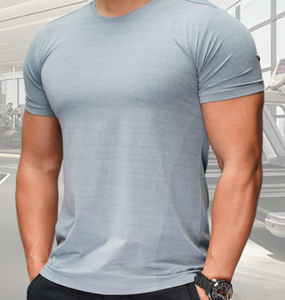 T-shirts pour hommes sur mesure, grande taille, 100% coton, 300g, coupe ajustée, formels, anti-rides, respirants, de haute qualité - Product Image 3