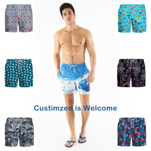 OEM Customized Men's Quick Dry Nylon Swim Breathable Beach <b>Shorts</b> <b>With</b> Logo Design Wholesale Custom <b>Swimwear</b> <b>Shorts</b> - Product Image 4
