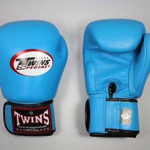 Gants de kick-boxing TWINS personnalisables de haute qualité, en cuir de vachette pleine fleur, rembourrage épais, respirants RL-BG-202 - Product Image 2