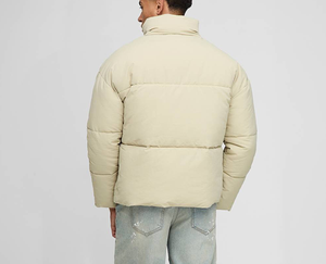 Dernières tendances en matière de manteaux thermiques rembourrés avec des poches utilitaires, veste d'hiver synthétique en duvet isolé pour hommes, style streetwear du Nord - Product Image 2