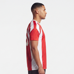 เสื้อเจอร์ซีย์ใส่เล่นฟุตบอลสำหรับผู้ชายเสื้อทีมกีฬาแขนสั้นคอกลมสำหรับฝึกซ้อมแห้งเร็ว - Product Image 3