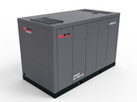 Compresor de Aire de Tornillo Industrial de Tipo Seco Sin Aceite VSD de 275KW, 7.5/8.6/10 Bar, Refrigeración por Agua, Silencioso, para Procesamiento de Alimentos