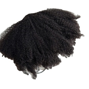 Perruque birmane crépue bouclée cheveux vierges couleur luxueuse pas d'enchevêtrement pas de perte pas de fibres synthétiques mélangées 100% cheveux humains vietnamiens - Product Image 2
