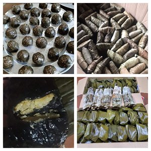 Polvo de Hoja de Ramie para Pasteles y Dumplings Tradicionales, Bolsa con Cierre de 100g, Fabricante y Proveedor de Vietnam, 1 ANGLE - Product Image 5