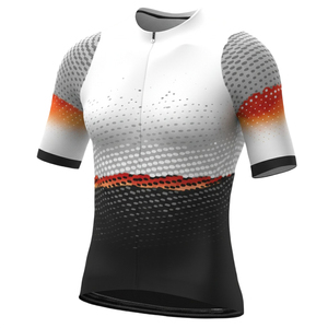 Custom Men's <b>Cycling</b> Jersey 160g Spandex/Polyester Breathable Active Stretch Heat-Transfer Printed Short Sleeve - Product Image 1