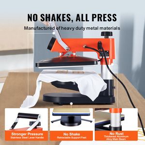 Macchina Termopressa Multifunzione 6 in 1 per Sublimazione Fai-da-te su T-shirt, Cappelli, Tazze 12x15 - Progetti di Trasferimento Termico Semplificati - Product Image 5