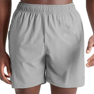 Pantalones Cortos Deportivos Personalizados con Logotipo para Hombre, Estilo Urbano, Diseño Sólido, Transpirables, de Secado Rápido - Product Image 1