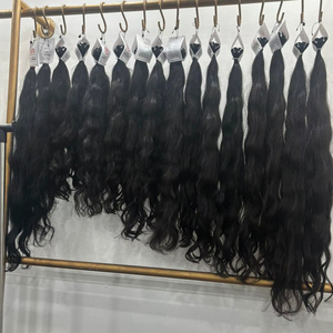 Extensiones de Cabello Humano con Ondas Suaves, Ligeras, de Movimiento Fluido y Acabado Liso, Oferta de Suministro al por Mayor, Naturales, Ligeras y Ecológicas - Product Image 1