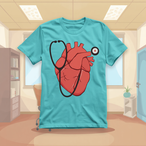 Camiseta de Enfermera Escolar de Algodón de Manga Corta, Uniforme Médico con Personalización OEM ODM - Product Image 5