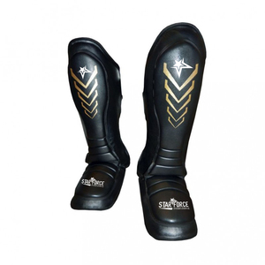 Service OEM, nouvelle conception, protection professionnelle, protège-tibias souples pour les séances d'entraînement sportif, sécurité des entraînements, vêtements de boxe en cuir - Product Image 6