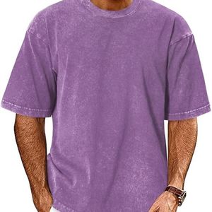 Camiseta Formal Sólida para Hombre, 230 g/m², 100% Algodón, Hombros Caídos, Logotipo Personalizado, Impresión por Serigrafía, Venta al Por Mayor - Product Image 2