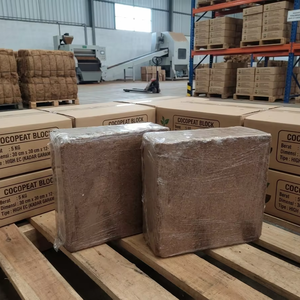 Smart Farm Hydroponic Bulk Cocopeat 5kg Block 30x30x15cm Wholesale Compressed Coir Medium - Product Image 1